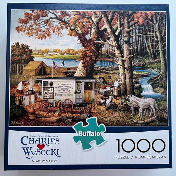 **2 FOR $40**  Charles Wysocki 1000-piece puzzle (new in sealed box) - Picture 1 of 1